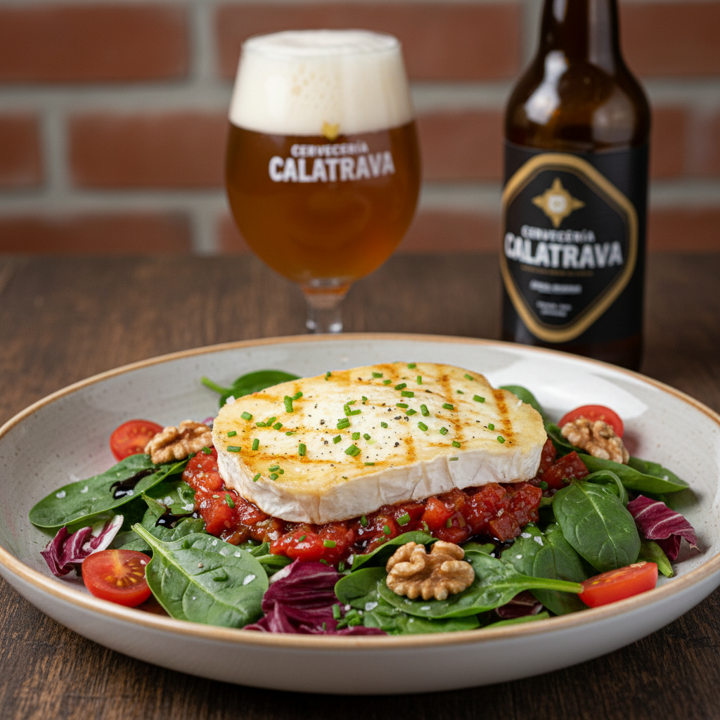 Ensalada de burrata